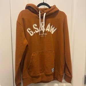 G-Star Men's Rust Hoodie